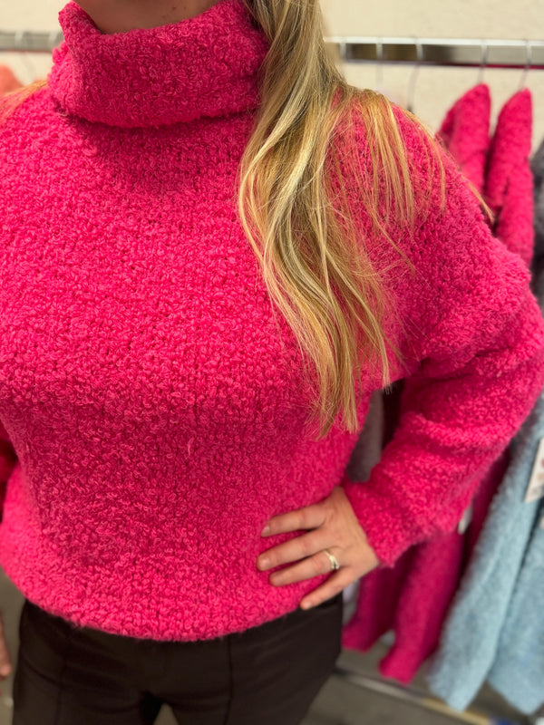 Kol trui Marit fel roze