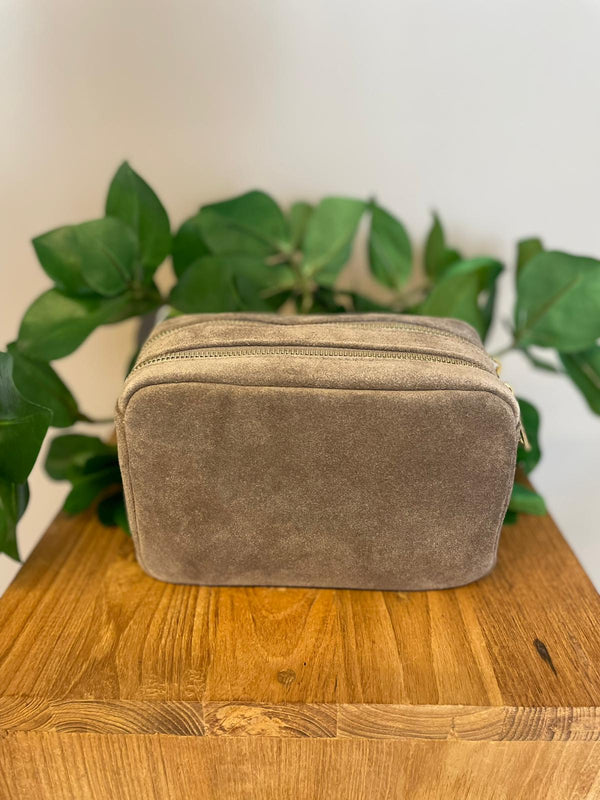 Tas Fay suède taupe