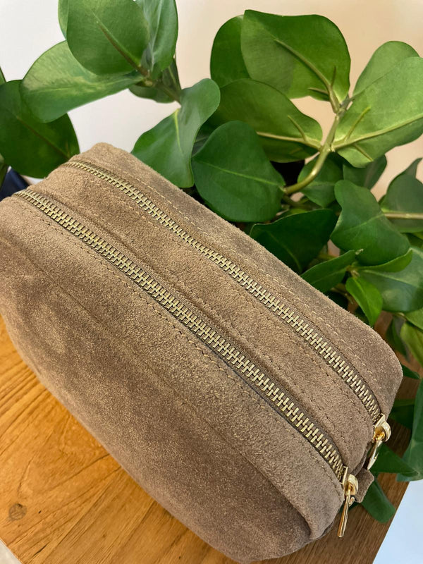 Tas Fay suède taupe