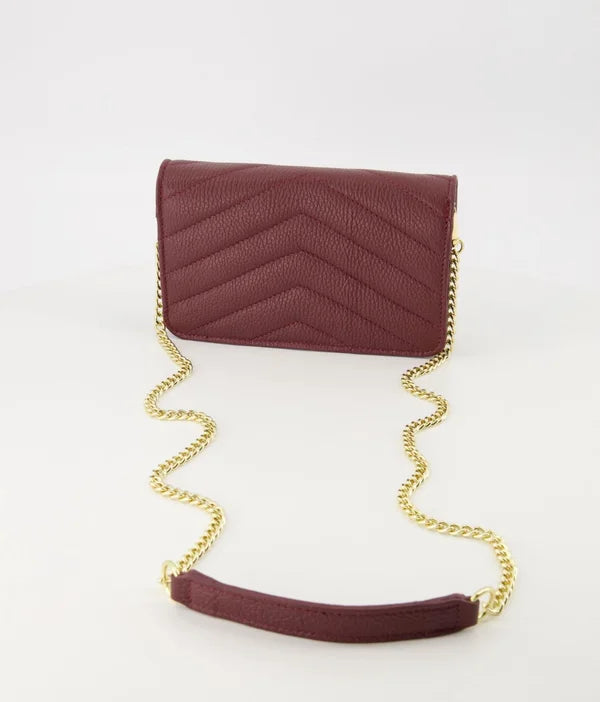 Laurie crossbody burgundy