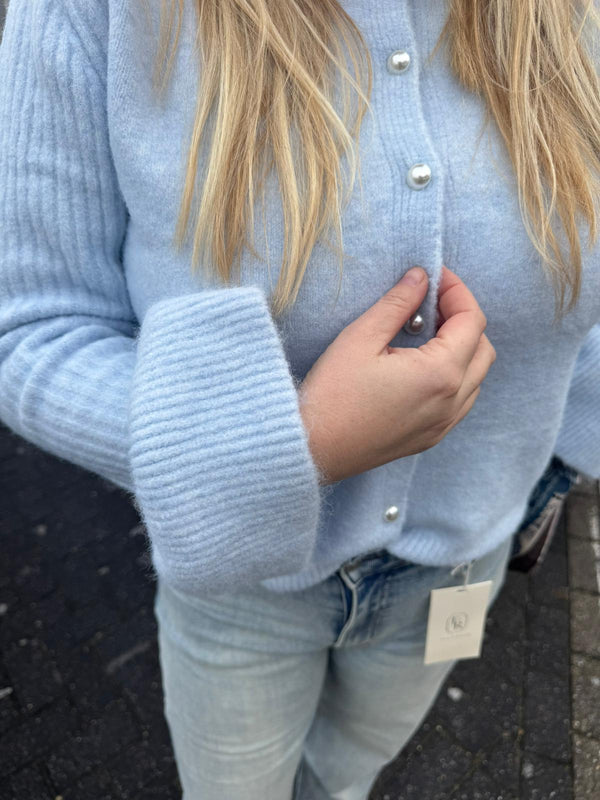 Vest parels & roesel mouw