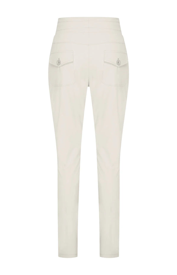 Mi Piace - Travelbroek smalle pijp kit kleur