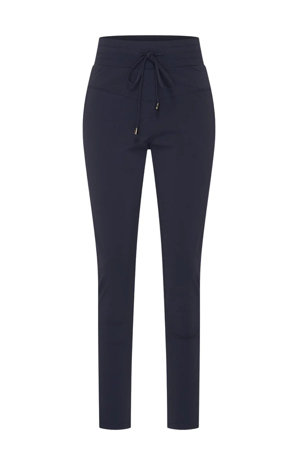 Mi Piace - Travelbroek smalle pijp donkerblauw