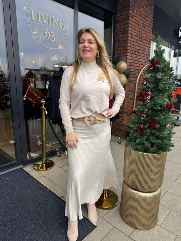 Kol truitje Lizzy beige