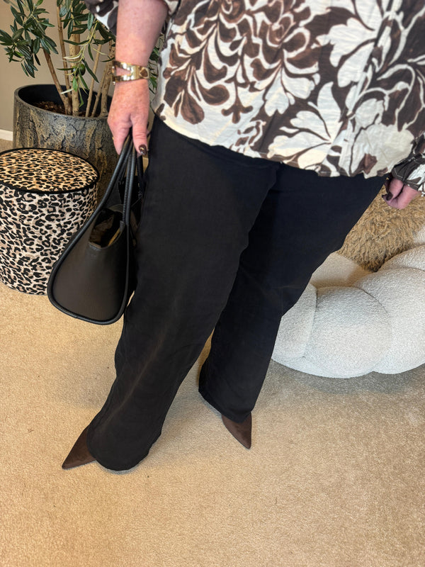 Jeans tall Maud zwart h966-10