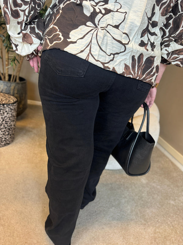 Jeans tall Maud zwart h966-10