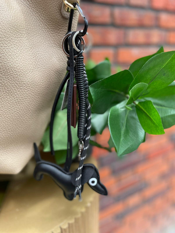 Teckel bag charm