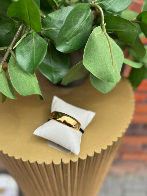 Goud detail elastiek