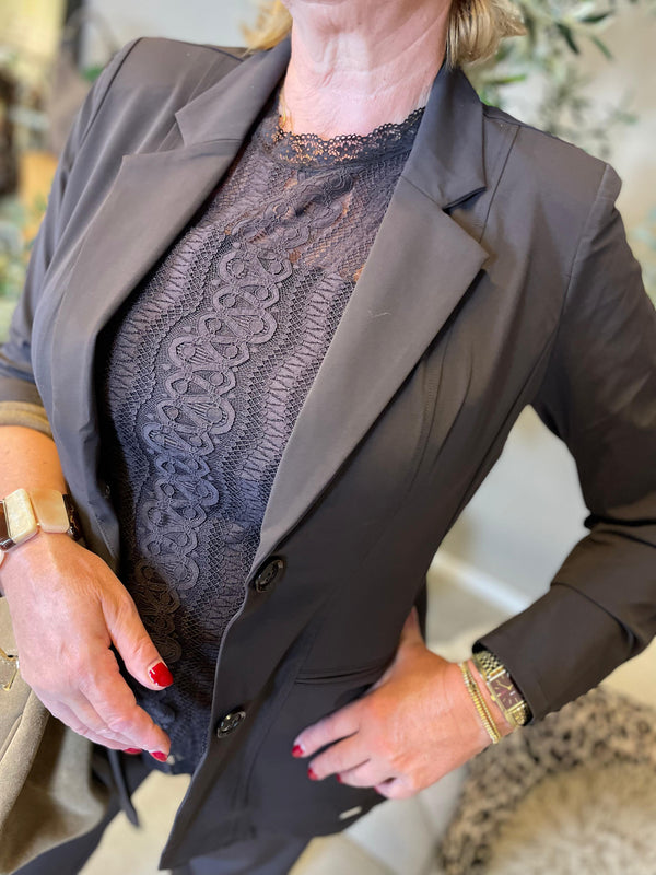 Mi Piace Blazer Espresso